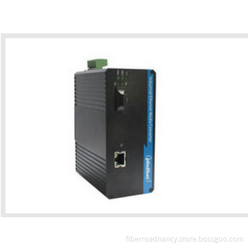 10 / 100 / 1000Base-TX Industrial Fiber Media Converter to 1000Base-FX Converter